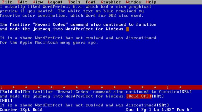 WordPerfect-6