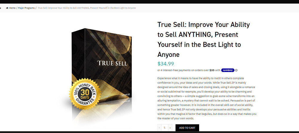 true sell