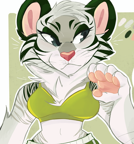 keep that mf thang on me — 🥝🌴White Tiger Design For Sale!🌴🥝 she comes  with...