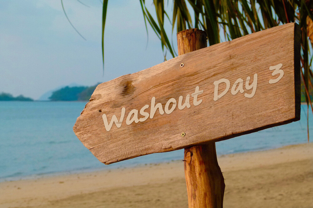 Washout day 3