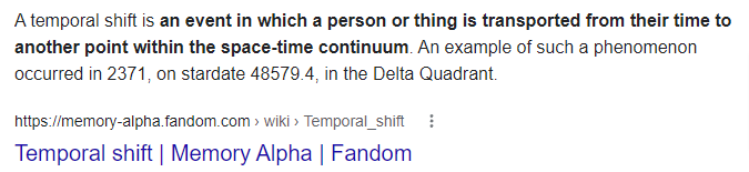 temporal-shift-Google-Search