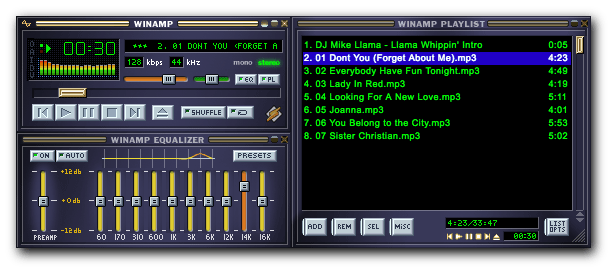 Winamp-js