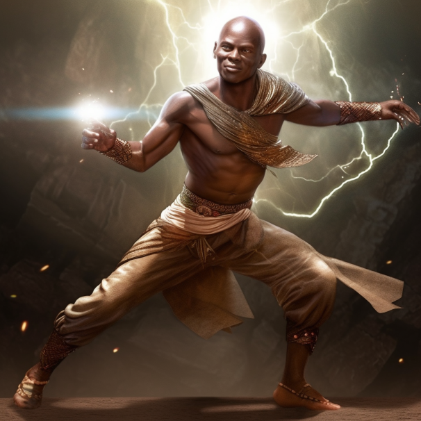 Malkuth_slim_bald_african_mystical_elf_is_dancing_lightning_fro_038ca51a-f3b6-4a05-8ed8-b566231a76fe