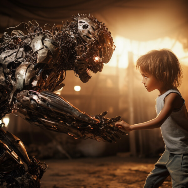 Malkuth_demon_cyborg_fights_to_protect_the_innocent_child_c4d6ec1f-f262-4d5c-a01f-8e30af0a63af
