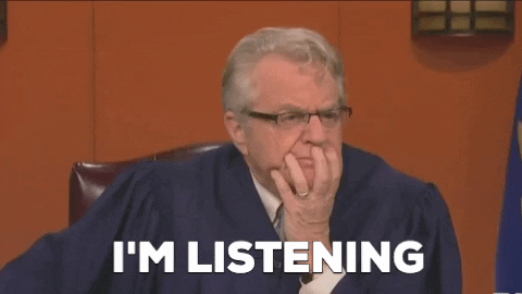 listening