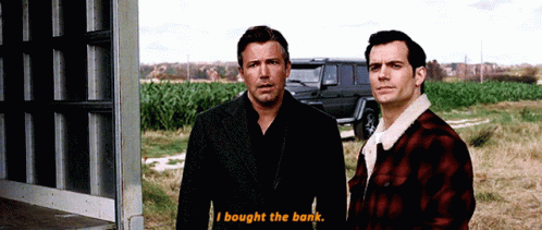 the bank