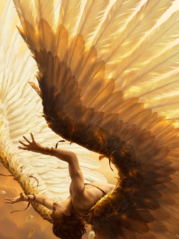 rene-milot-fall-of-icarus-illustration-painting-art-rene-milot