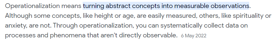 operationalize